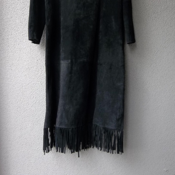 Vintage Wilsons Maxima Coat Jacket Fringe Pioneer Wear Distressed Sun Fading - Picture 5 of 7